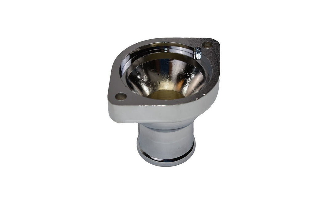 A-Team Performance Straight Water Neck Chrome Aluminum Compatible with LsX Engines - Southwest Performance Parts