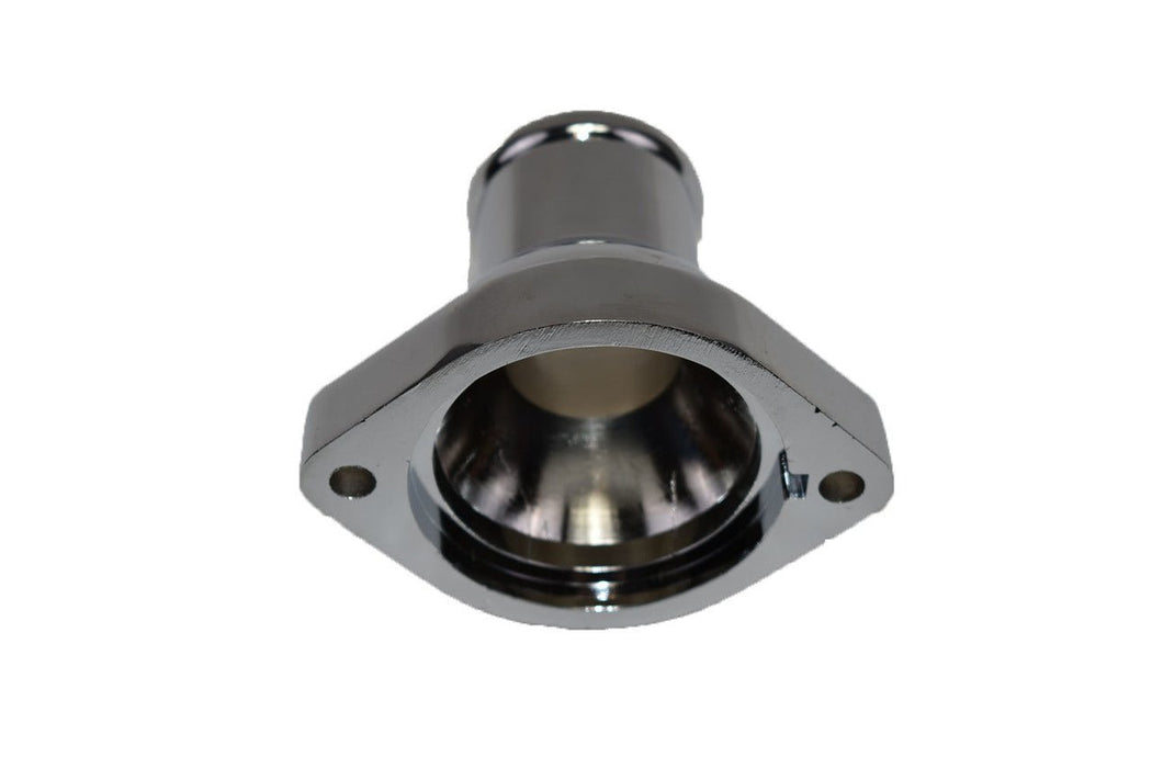 A-Team Performance Straight Water Neck Chrome Aluminum Compatible with LsX Engines - Southwest Performance Parts