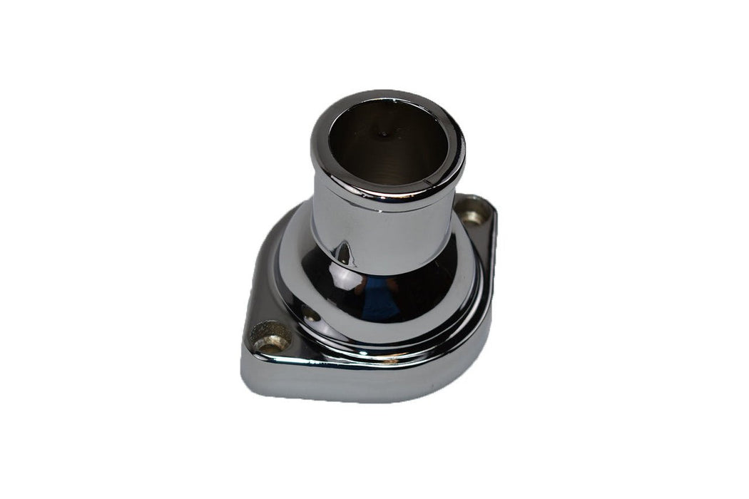 A-Team Performance Straight Water Neck Chrome Aluminum Compatible with LsX Engines - Southwest Performance Parts