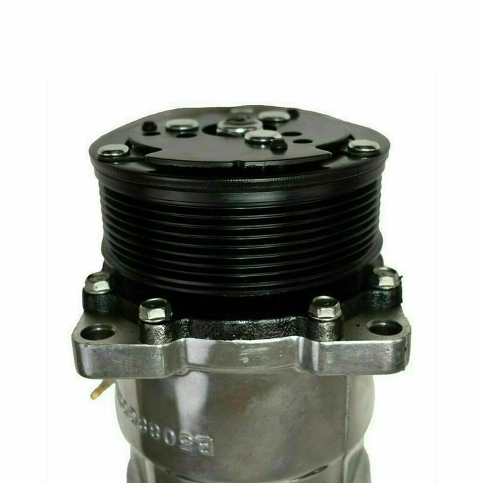 A-Team Performance Style Compressor SD-508 W-7 Groove Serpentine Belt Pulley SD5H14 Chrome - Southwest Performance Parts
