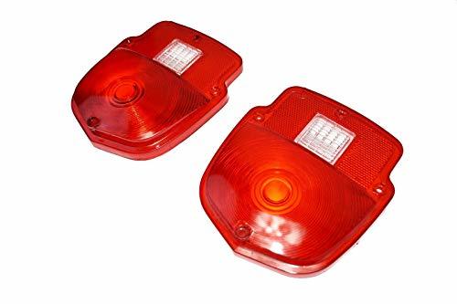 A-Team Performance TAIL LIGHT LENS 1953 1954 1955 1956 FORD PICKUP TRUCKS F100 F-100 PAIR W-Backup - Southwest Performance Parts