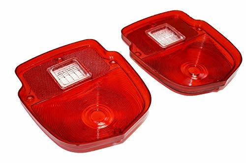 A-Team Performance TAIL LIGHT LENS 1953 1954 1955 1956 FORD PICKUP TRUCKS F100 F-100 PAIR W-Backup - Southwest Performance Parts