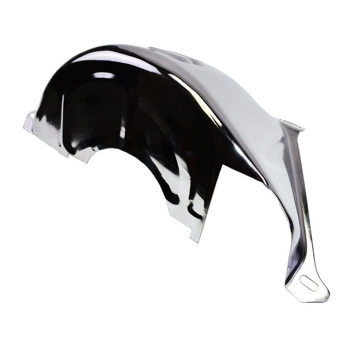 A-Team Performance TH350-TH400-700R4 FLYWHEEL DUST COVER CHROME - Southwest Performance Parts