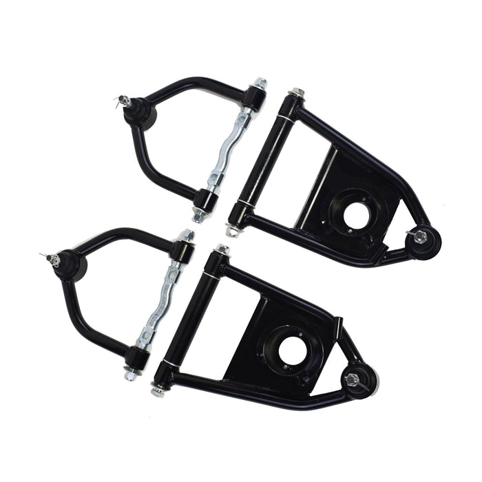 A-Team Performance Tubular Control Arms Upper & Lower A-Arms Set with Delrin Bushings Upgraded Ball Joints Compatible with Ford Mustang 2 Front Ends - Southwest Performance Parts