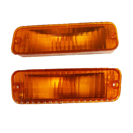 A-Team Performance Turn Signal Light Left & Right Side For 83-88 Ford Ranger Plastic Lens Set of 2 - Southwest Performance Parts