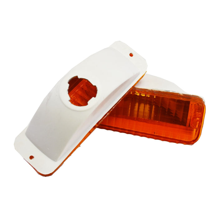 A-Team Performance Turn Signal Light Left & Right Side For 83-88 Ford Ranger Plastic Lens Set of 2 - Southwest Performance Parts