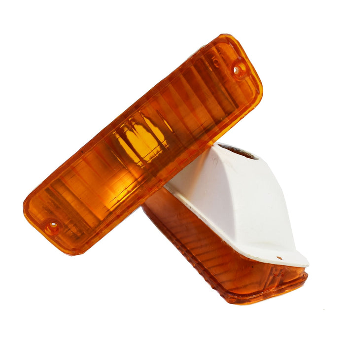 A-Team Performance Turn Signal Light Left & Right Side For 83-88 Ford Ranger Plastic Lens Set of 2 - Southwest Performance Parts