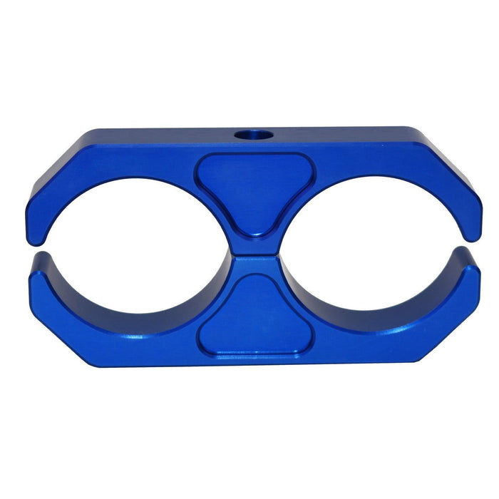 A-Team Performance Universal Billet T6 Aluminum Coilover Reservoir Brackets, Blue - Southwest Performance Parts