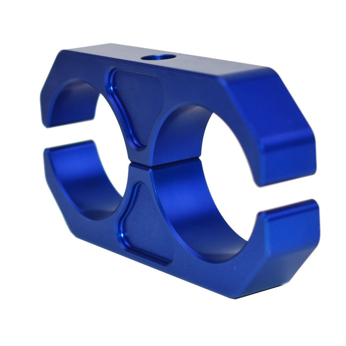 A-Team Performance Universal Billet T6 Aluminum Coilover Reservoir Brackets, Blue - Southwest Performance Parts