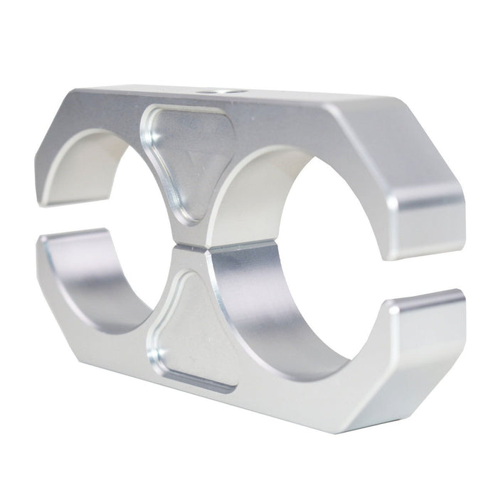 A-Team Performance Universal Billet T6 Aluminum Coilover Reservoir Brackets, Silver - Southwest Performance Parts