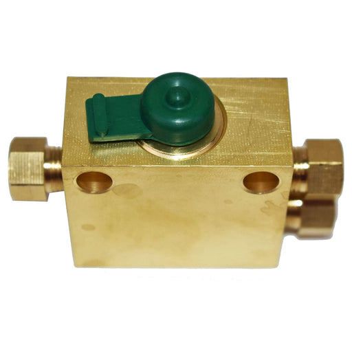 A-Team Performance Universal Brake Metering Hold Off Valve Hot Rod 3-8 INF 3-16 Line For Ford GMC - Southwest Performance Parts