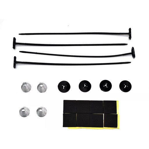 A-Team Performance Universal Electric Radiator Fan Plastic Rod Heavy Duty Mounting Strap Kit - Southwest Performance Parts