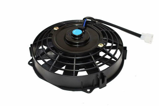 A-Team Performance Universal Type 120021 8 Inches High Performance 1700 CFM 12 Volts Electric Radiator Cooling Fan with 10-piece Reversible Flat 9" x 9" x 2-1-2" Blades - Southwest Performance Parts
