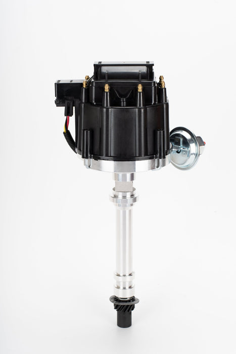 Chevy HEI Electronic Billet Distributor 65K Coil SBC 327 350 383 BBC 396 454 Black - Southwest Performance Parts