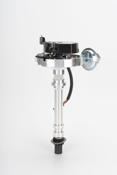 Chevy HEI Electronic Billet Distributor 65K Coil SBC 327 350 383 BBC 396 454 Black - Southwest Performance Parts