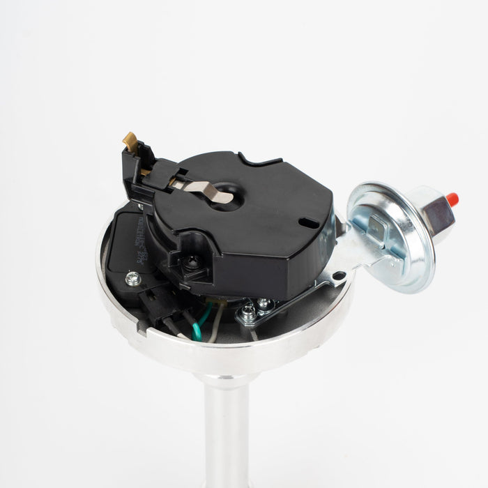 Chevy HEI Electronic Billet Distributor 65K Coil SBC 327 350 383 BBC 396 454 Black - Southwest Performance Parts