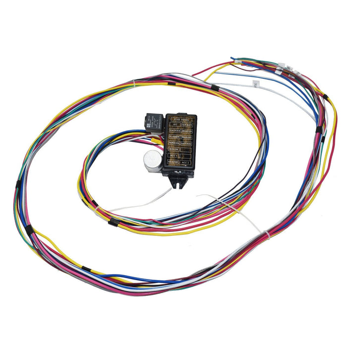 A-Team Performance 12 Circuit Universal Wire Harness Muscle Car Hot Rod Street Rod Long Wires - Southwest Performance Parts