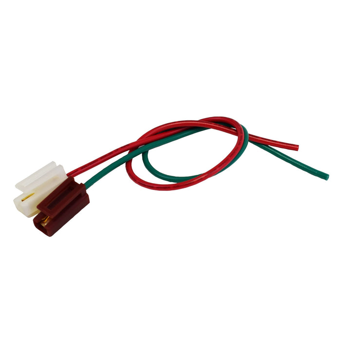 A-Team Performance 170073 Pigtail Harness Cable Wires for HEI Distributor Battery and Tachometer Wiring 12V Ignition Coil &amp; Tach Wire Connector Accessories 11" Red and Green - Southwest Performance Parts