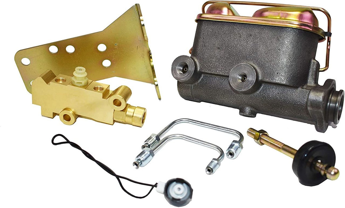 A-Team Performance 1964-1973 Ford Mustang Manual or Power Master Cylinder kit for Disc-Disc - Southwest Performance Parts