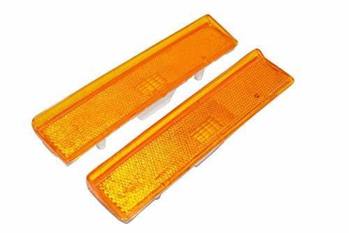 A-Team Performance 2 Side Markers Corner Lamp Parking Light For F150 F250 F350 TRUCK PAIR F-150 80-86, Amber - Southwest Performance Parts