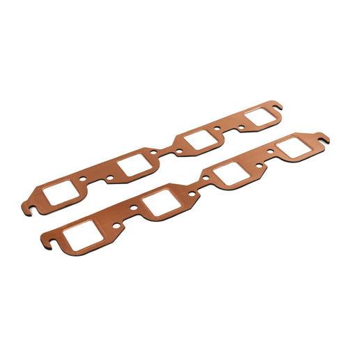 A-Team Performance 2pcs Exhaust Gaskets, Square Port Copper Header Exhaust Gaskets Reusable - Southwest Performance Parts