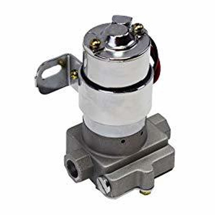 A-Team Performance 30-155 Electric Inline Fuel Pump 12V 155 GPH at 14PSI Chrome - Southwest Performance Parts