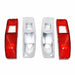 A-Team Performance 64-72 FORD Truck F100 F-100 Tail Light Lens Set With Housing F150 F-150 F-Series - Southwest Performance Parts
