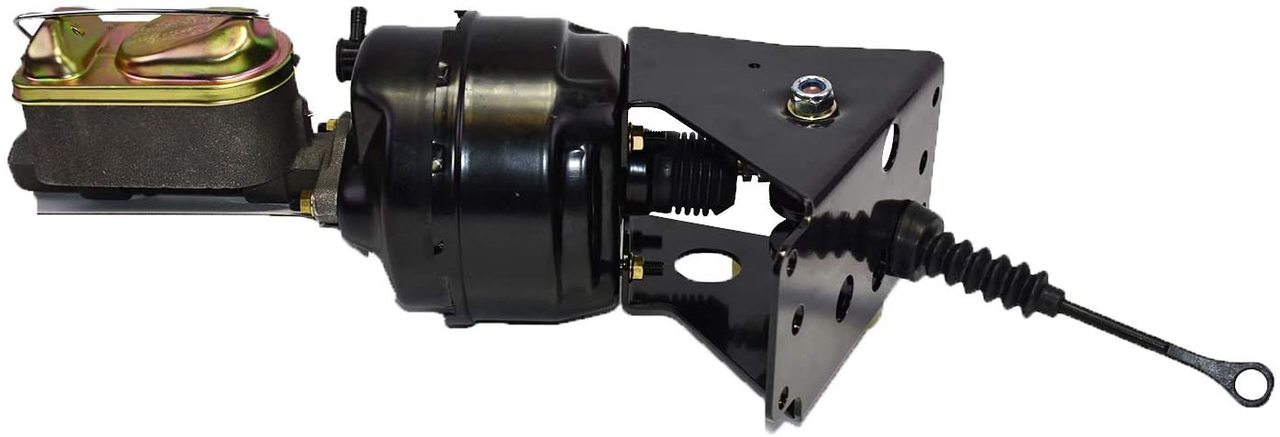 A-Team Performance 66-77 Ford Bronco 8" Dual Power Brake Booster Conversion Kit Firewall Mount - Southwest Performance Parts