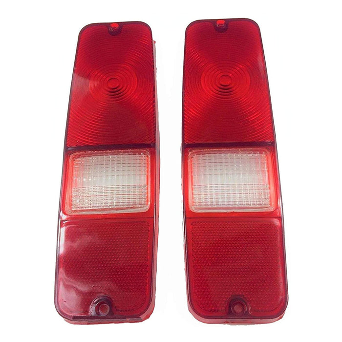 A-Team Performance 70-78 International Scout Ii Tail Light Lens Set Brake Lens 69-75 D-Series Truck - Southwest Performance Parts