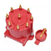 A-Team Performance 8-Cylinder EFI Distributor Cap &amp; Rotor Kit Compatible with GM 454 305 350 RED - Southwest Performance Parts