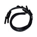 A-Team Performance 8.0mm Black Silicone High Performance Spark Plug Wire Set Universal Fit V8 V6 Plus Coil Wire Compatible with Buick Cadillac Chevy GMC Ford Mopar Oldsmobile Pontiac - Southwest Performance Parts