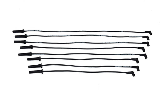 A-Team Performance 8.0mm Black Silicone Spark Plug Wires Compatible with BBC Big Block Chevy Chevrolet GMC Straight Boot Wires 396 402 427 454 502 572 - Southwest Performance Parts