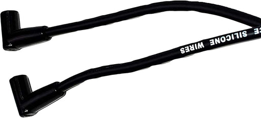 A-Team Performance 8.0mm Black Silicone Spark Plug Wires Compatible with SBC Small Block Chevy Chevrolet GMC Over the Valve Cover Wires 283 305 307 327 350 400 - Southwest Performance Parts