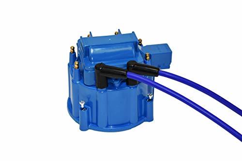 A-Team Performance 8.0mm Blue Silicone High Performance Spark Plug Wire Set Universal Fit V8 V6 Plus Coil Wire Compatible with Buick Cadillac Chevy GMC Ford Mopar Oldsmobile Pontiac - Southwest Performance Parts