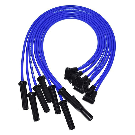 A-Team Performance 8.0mm Blue Silicone Spark Plug Wires BBF FE Big Block Ford Valve Cover Wires 332 351C 351M 352 360 361 370 390 400 427 428 429 460 514 - Southwest Performance Parts