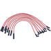 A-Team Performance 8.0mm Red Silicone Spark Plug Wires AMC-JEEP V8 290 304 343 360 390 401 Wires - Southwest Performance Parts