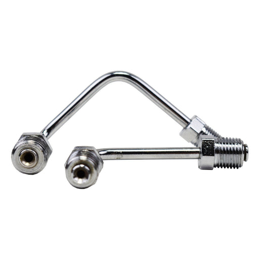 A-Team Performance 9-16" and 1-2" Ports Proportioning Valve Side Mount Brake Lines Chrome - Southwest Performance Parts