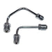 A-Team Performance 9-16" and 1-2" Ports Proportioning Valve Side Mount Brake Lines Chrome - Southwest Performance Parts