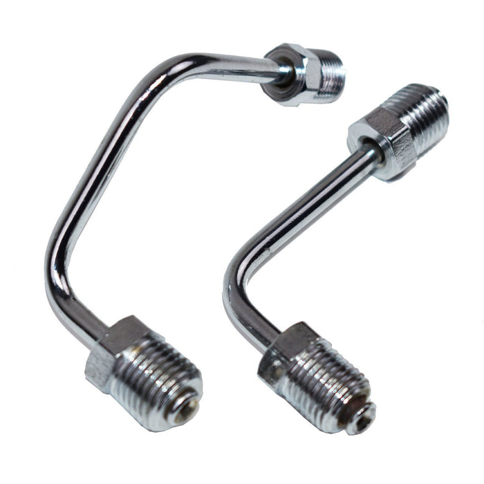 A-Team Performance 9-16" and 1-2" Ports Proportioning Valve Side Mount Brake Lines Chrome - Southwest Performance Parts