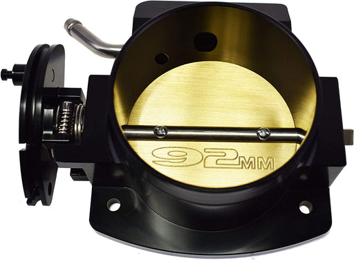 A-Team Performance 92MM 4 Bolt Throttle Body LS LS1 LS3 LS6 LSX Engine BLACK - Southwest Performance Parts