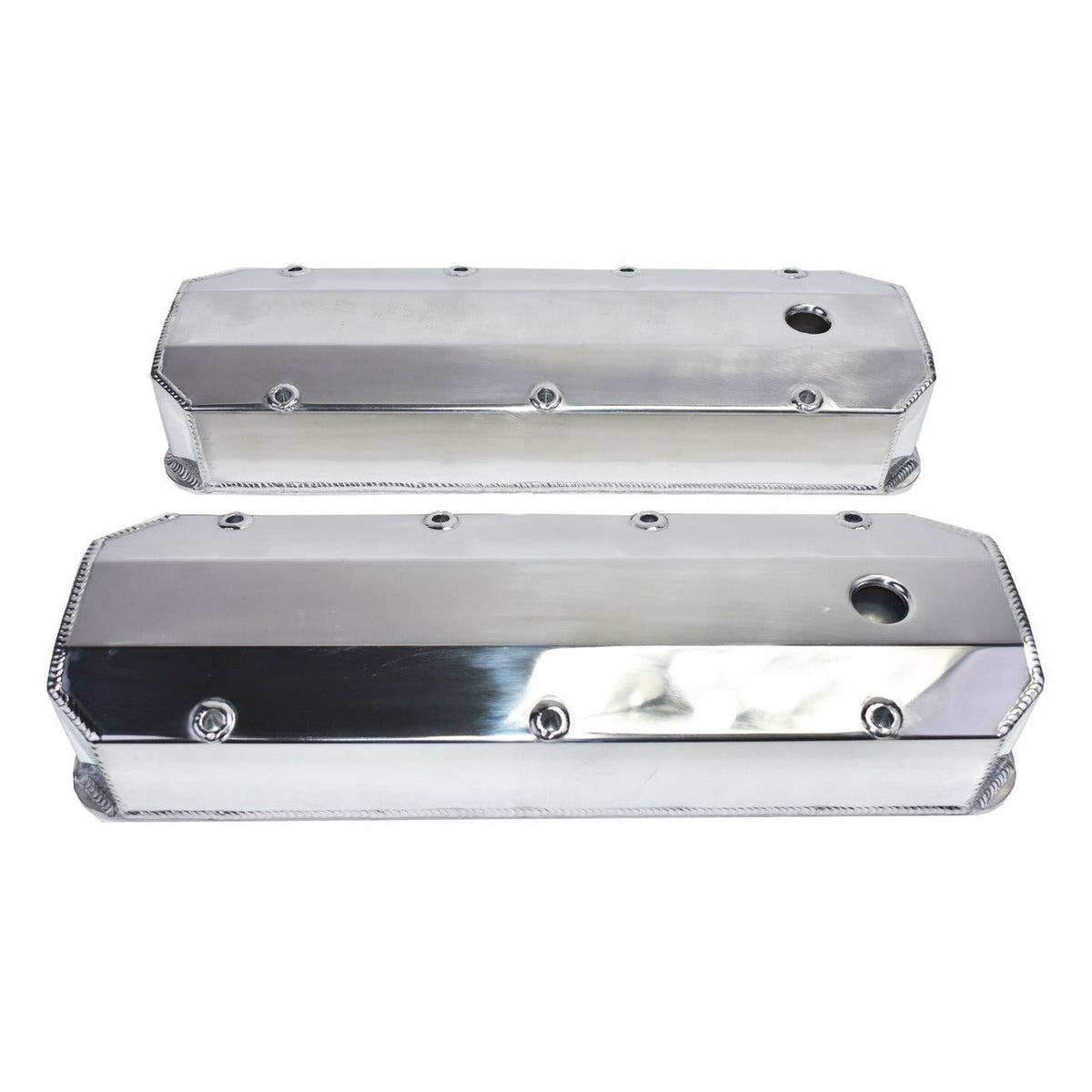 Aluminum valve shop covers