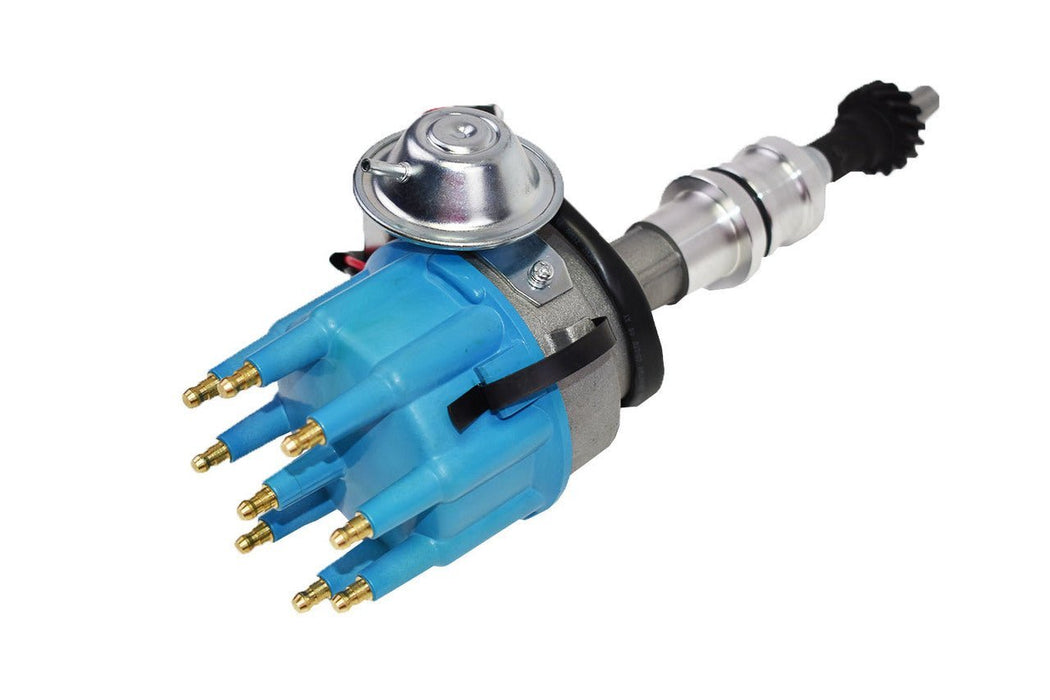 A-Team Performance Big Block Ford R2R 351C 351M 400M 429 460 Small Cap Distributor Blue - Southwest Performance Parts