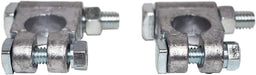 A-Team Performance Car Battery Terminal Connectors Military Spec Top Post Kit Auto Parts — One Pair of Positive and Negative — 2-1-2-Inch Extended 3-8-Inch Bolt - Southwest Performance Parts