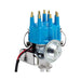 A-Team Performance Chevy Big &amp; Small Block Ready to Run Distributor SBC BBC 350 454 Small Blue Cap - Southwest Performance Parts