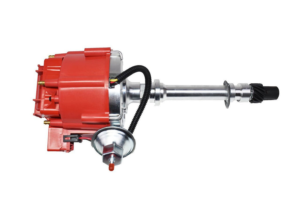 A-Team Performance CHEVY GMC 4.3L V-6 HEI020R HEI Distributor with Red Flat-Cover Super Cap - Southwest Performance Parts