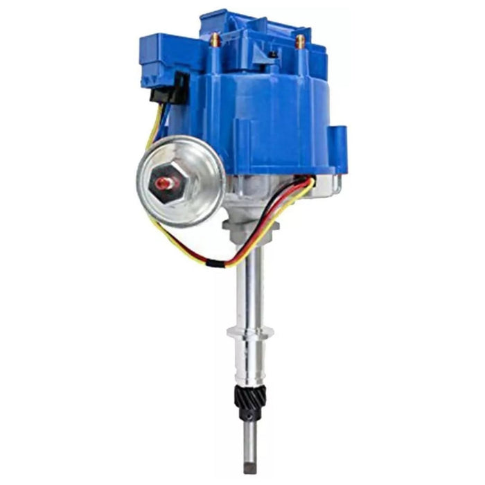 A-Team Performance Chevy Late Inline SIX 6 Cylinder HEI Distributor 230 250 292 65K Coil Blue - Southwest Performance Parts