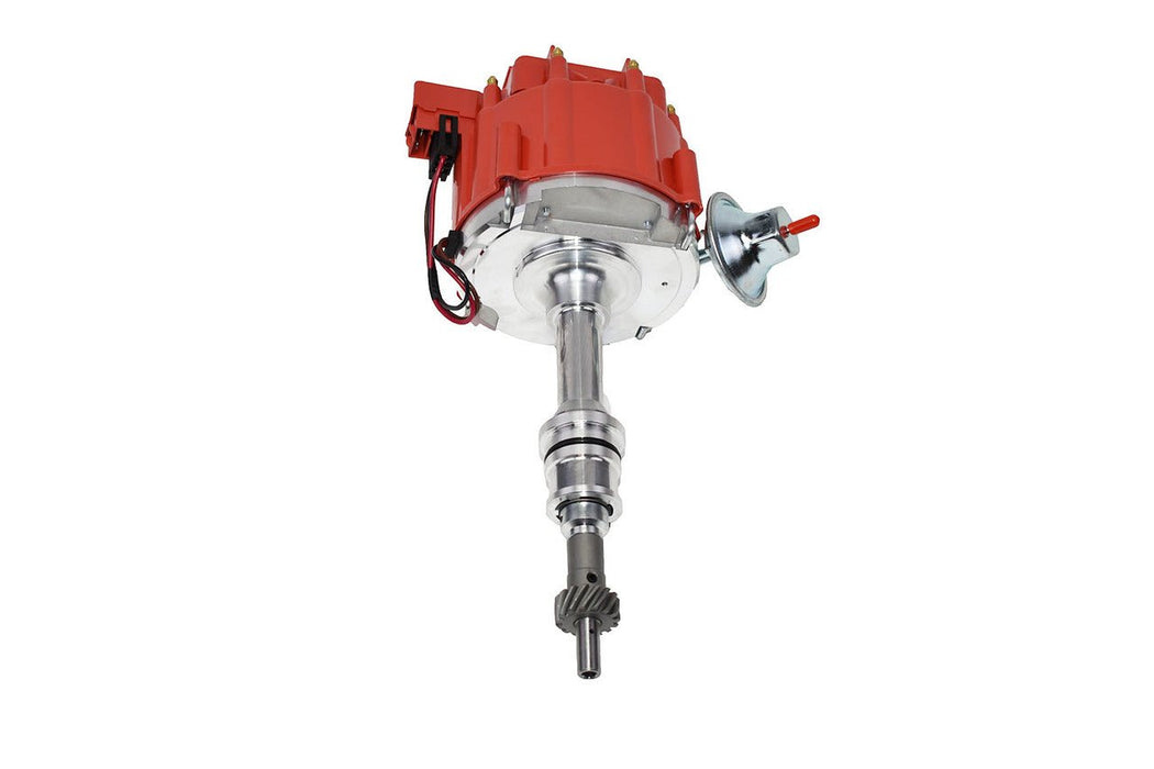 A-Team Performance Complete HEI Distributor 65,000 Coil Auto Parts  Replacement Compatible with SBF Small Block Ford 260 289 302 5.0 One Wire  Installation Red Cap — Southwest Performance Parts