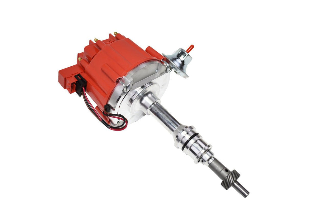 A-Team Performance Complete HEI Distributor 65,000 Coil SBF Small Block Ford 260 289 302 5.0 One Wire Installation Red Cap - Southwest Performance Parts