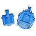 A-Team Performance CR6BL HEI OEM Distributor Cap, Rotor and, Coil Cover Kit Blue 6 Cylinder - Southwest Performance Parts