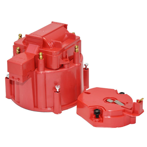 A-Team Performance CR6R HEI OEM Distributor Cap, Rotor and, Coil Cover Kit Red 6 Cylinder - Southwest Performance Parts